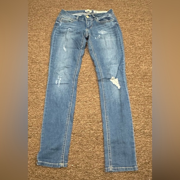 Indigo Rein Denim - Indigo Rein Women's Blue Skinny Jeans Sz 5 EUC!